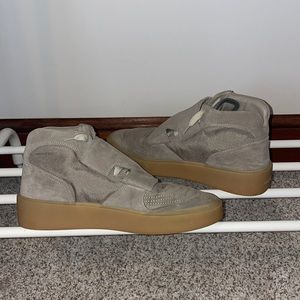 Fear of God Men’s Grey Suede Sneakers
